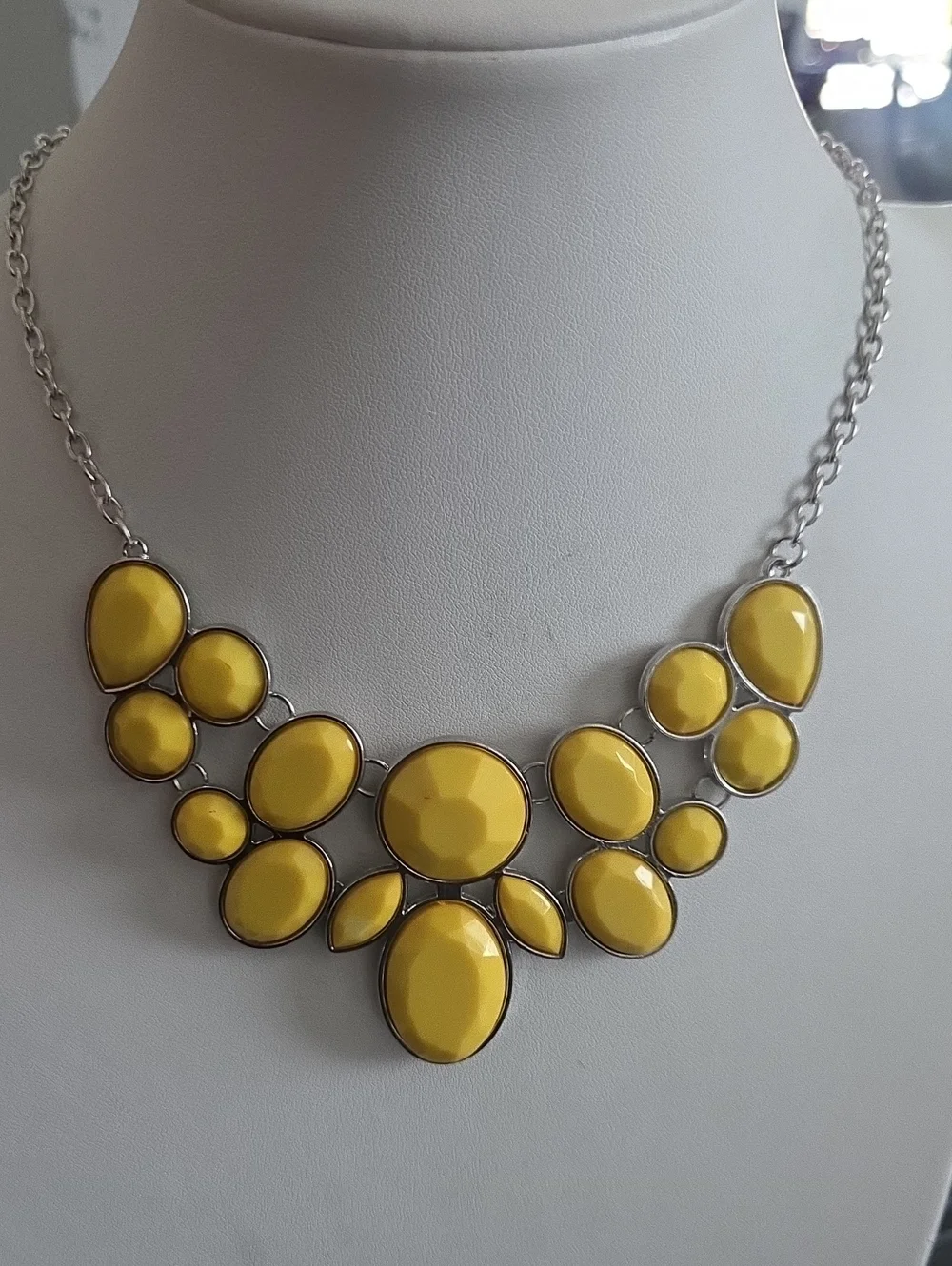 Paparazzi Demi Diva Yellow Necklace NWT
